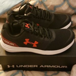 Under Armour athletic shoes size 4.5 youth
